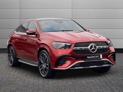 Red Used 2025 Mercedes GLE450 AMG AMG Line Premium Plus Coupe | £69,350 (Good price)