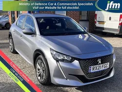 Artense grey met Used 2025 Peugeot e-208 Active Premium Hatchback | £10,995
