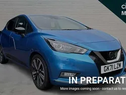 Blue Used 2022 Nissan Micra Tekna Hatchback | £11,516 (Fair price)