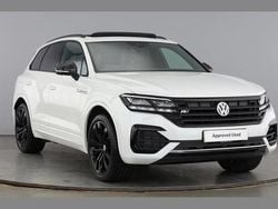 White Used 2020 VW Touareg Black Edition SUV | £36,250 (Fair price)