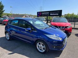 Blue Used 2017 Ford Fiesta Zetec Hatchback | £7,695 (Fair price)