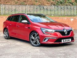 Red Used 2018 Renault Mégane GrandTour GT Estate | £9,495