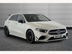 White Used 2021 Mercedes A35 AMG Premium Plus Hatchback | £30,450 (Fair price)