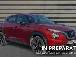 Pearl fuji sunset red Used 2020 Nissan Juke Tekna SUV | £15,773 (Fair price)