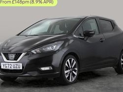 Black Used 2022 Nissan Micra Tekna Hatchback | £11,305 (Fair price)