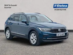 Blue Used 2022 VW Tiguan Life SUV | £19,500 (Fair price)