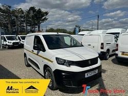 White Used 2021 Peugeot Partner Van | £10,990 (Fair price)