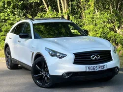 White Used 2015 Infiniti QX70 S Design Estate | £12,990