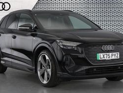 Black New 2025 Audi Q4 e-tron Black Edition SUV | £39,153