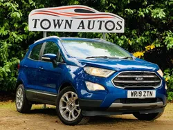 Blue Used 2019 Ford Ecosport Titanium SUV | £8,490 (Fair price)
