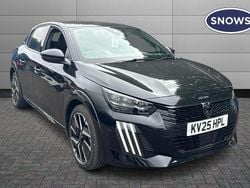Black New 2025 Peugeot 208 GT Hatchback | £20,814 (Fair price)