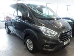 Grey Used 2021 Ford Transit Custom Limited Van | £8,571 (Fair price)