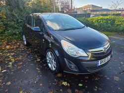 Black Used 2011 Vauxhall Corsa Hatchback | £2,495 (Fair price)