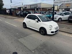 White Used 2014 Fiat 500 S Hatchback | £4,795 (Expensive)