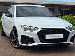 White Used 2024 Audi A4 Black Edition Sedan | £27,980 (Fair price)