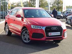 Red Used 2016 Audi Q3 S-Line SUV | £11,498 (Fair price)