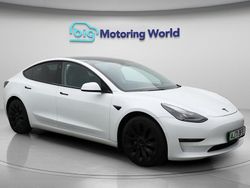 White Used 2021 Tesla Model 3 Long Range AWD Sedan | £18,000 (Fair price)