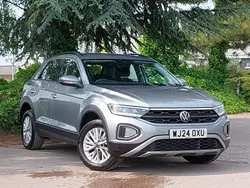 Silver Used 2024 VW T-Roc Life SUV | £20,498 (Fair price)