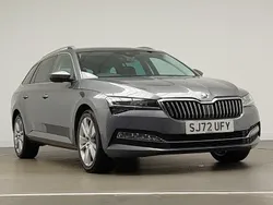 Grey Used 2022 Skoda Superb SE L Estate | £23,498 (Fair price)