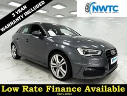 Grey Used 2015 Audi A3 Sportback S-Line Hatchback | £10,695 (Fair price)