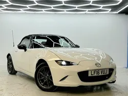 White Used 2016 Mazda MX5 Inclusive Cabriolet | £12,995 (Super price)