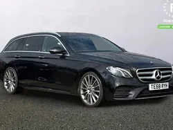 Black Used 2018 Mercedes E220 AMG Line Premium Estate | £20,499 (Fair price)