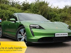 Green Used 2022 Porsche Taycan Performance Package Sedan | £48,990 (Good price)