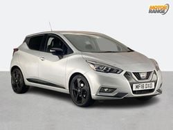 Silver Used 2018 Nissan Micra Tekna Hatchback | £8,195 (Fair price)