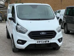 White Used 2023 Ford Transit Custom Limited Van | £20,495 (Expensive)