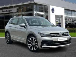 Silver Used 2020 VW Tiguan SEL SUV | £21,791 (Fair price)