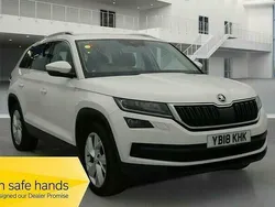 White Used 2018 Skoda Kodiaq SUV | £17,495 (Fair price)