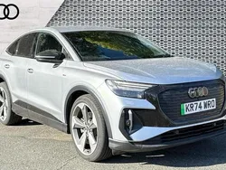 Silver Used 2024 Audi Q4 e-tron Black Edition SUV | £34,990 (Good price)