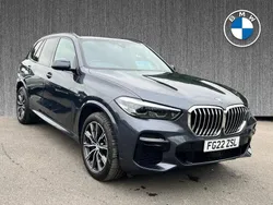 Grey Used 2022 BMW X5 M Sport SUV | £43,649 (Good price)