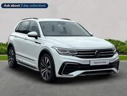 White Used 2023 VW Tiguan R-line Edition SUV | £31,209 (A bit pricey)