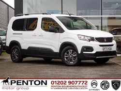 White Used 2022 Peugeot Rifter Allure Premium MPV | £23,990 (Expensive)