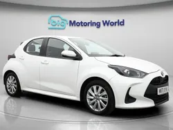 White Used 2021 Toyota Yaris Hybrid Hatchback | £13,200 (Good price)