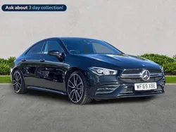 Black Used 2020 Mercedes CLA35 AMG Premium Coupe | £25,999 (Fair price)