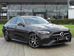 Grey Used 2024 Mercedes C300e AMG Line Premium Plus Sedan | £36,985 (Super price)