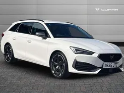 White New 2025 Cupra Leon VZ3 Estate | £30,995 (A bit pricey)