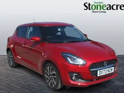 Red Used 2023 Suzuki Swift SZ5 Hatchback | £16,150 (Fair price)