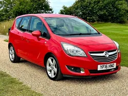 Red Used 2016 Vauxhall Meriva S MPV | £4,380 (Fair price)