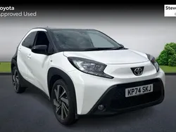 White Used 2024 Toyota Aygo Hatchback | £14,294 (Fair price)