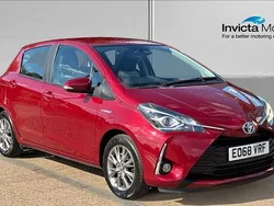 Red Used 2018 Toyota Yaris Hybrid Hatchback | £10,850 (Good price)