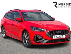 Red Used 2022 Ford Focus ST Estate | £23,982 (Fair price)