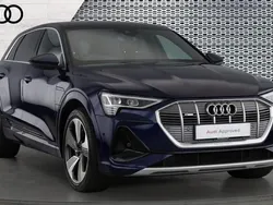 Blue Used 2022 Audi e-tron S-Line SUV | £29,972 (Expensive)