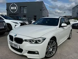 White Used 2018 BMW 320 M Sport Estate | £13,300 (Good price)