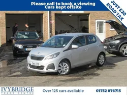 Silver Used 2014 Peugeot 108 Active Hatchback | £3,250 (Fair price)
