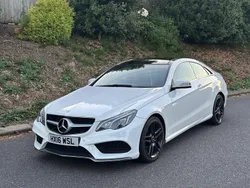 White Used 2016 Mercedes E350 AMG line Coupe | £10,000 (Super price)
