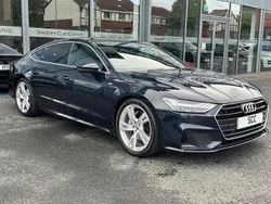 Blue Used 2019 Audi A7 S-Line Hatchback | £17,995 (Fair price)