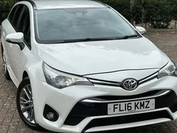 White Used 2016 Toyota Avensis Business Edition Estate | £7,995 (Fair price)